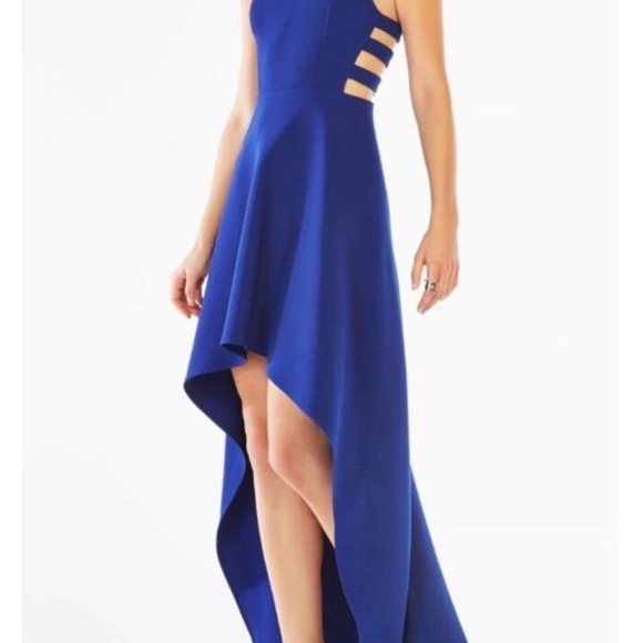 BCBGMaxAzria Blue High Low Dress - Picture 3 of 3